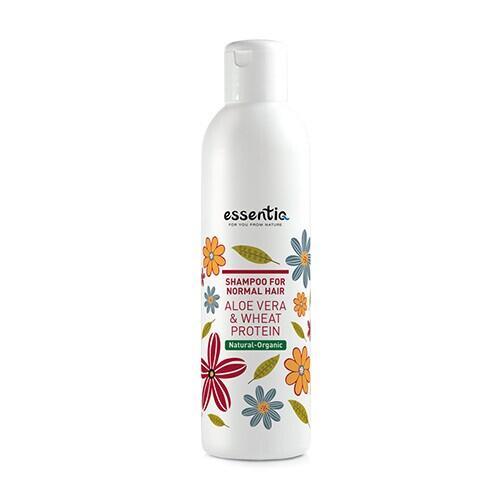 Shampooing naturel pour cheveux normaux - aloe vera et protéines de blé