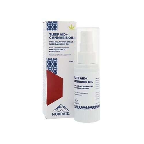 Sleep Aid with melatonin and hemp oil - spray
