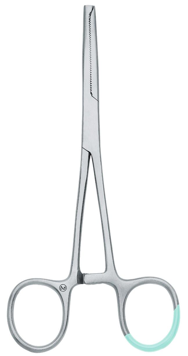 Sommersprosseninstrument Kocher chirurgische Klemme gerade 14cm