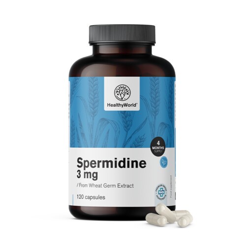Spermidīns 3 mg - no kviešu dīgstu ekstrakta