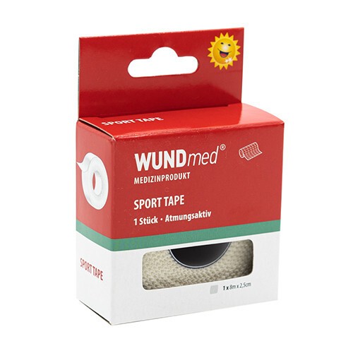 Sports bandage tape, 8m x 2.5cm