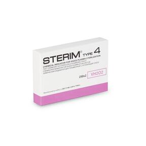 STERIM ķīmiskie testi plazmas sterilizācijas kontrolei 4 tips 500 gab.