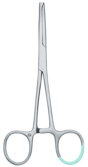 Strumento lentigginoso Pinza chirurgica Kocher dritta 14 cm