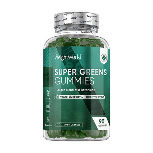Super Greens - veganske vingummier
