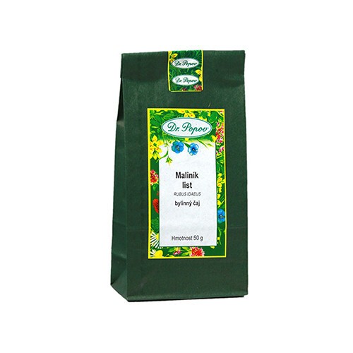 Té de hojas de frambuesa