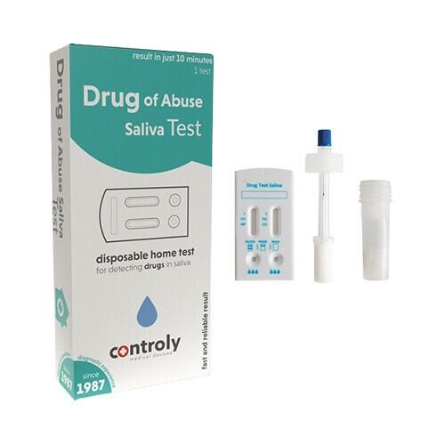 Test antidroga salivare - 6 parametri