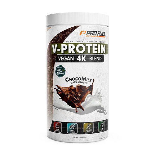 V-Protein 4K vegansk protein - chokolademælk