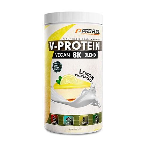 V-Protein 8K веган протеин - лимонов чийзкейк