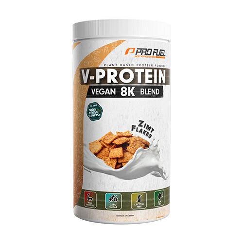 V-Protein 8K vegansk protein - kanelflager