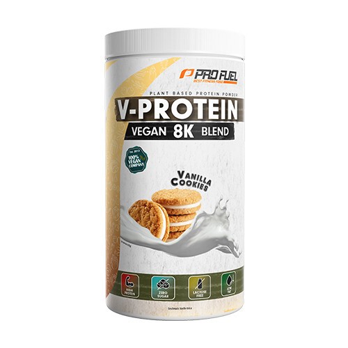 V-Protein 8K vegánske proteíny – vanilkové koláčiky