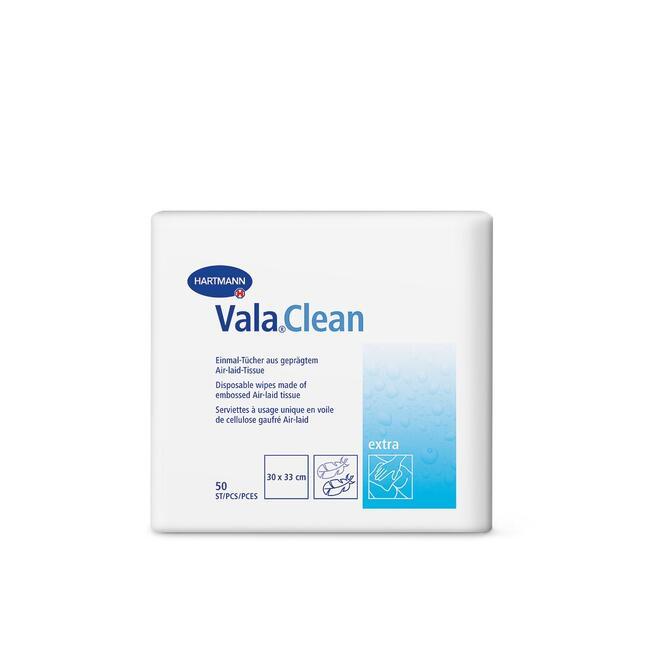 Vala®Clean Extra - toallas desechables - 30x33 cm - 50 unidades