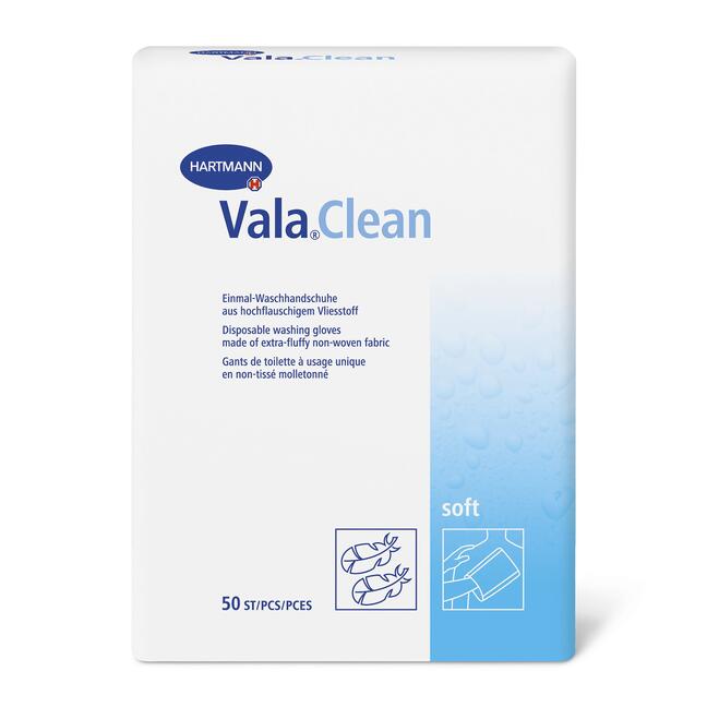 Vala®Clean Soft - jednorázové sáčky na praní - 15,5 x 22,5 cm - 50 kusů