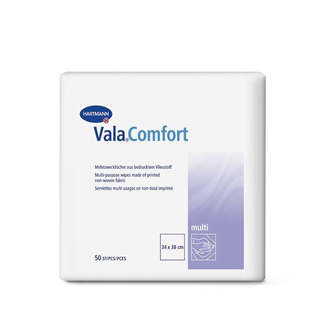 Vala®Comfort Multi - Μαντηλάκι πολλαπλών χρήσεων - 30 x 32 cm - 50 τεμάχια