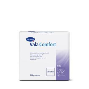 Vala®Comfort Net - multifunktionell torkduk i en prenumerationslåda - 35 x 38 cm - 100 st
