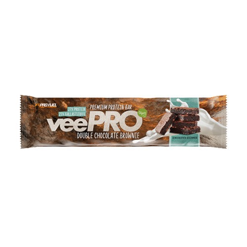 VeePro vegán fehérjeszelet - brownie