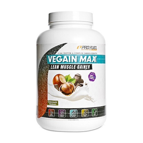 Vegain Max veganistische proteïnemix - chocolade en hazelnoot