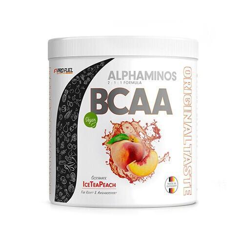 Vegane Alphaminos BCAA 2:1:1 - Eistee Pfirsich