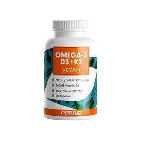 Veganistisch OMEGA-3 + D3 + K2