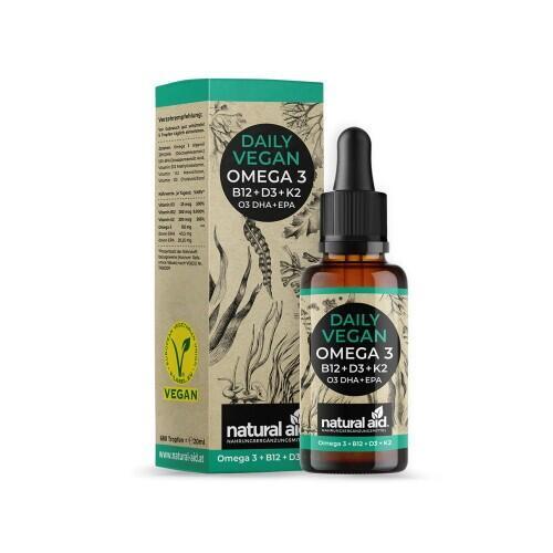 Vegánske Omega 3, kvapky
