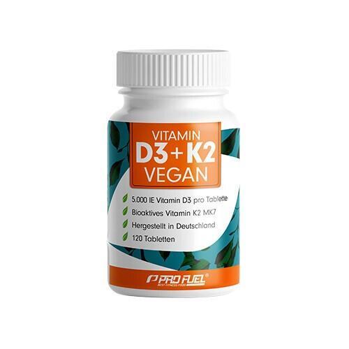 Vegánske vitamíny D3 + K2