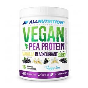 Vegan pea protein - vanilla, blackcurrant