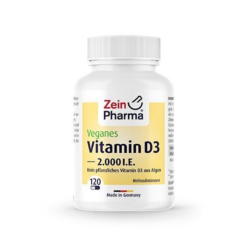 Vegánsky vitamín D3, 2000 IU