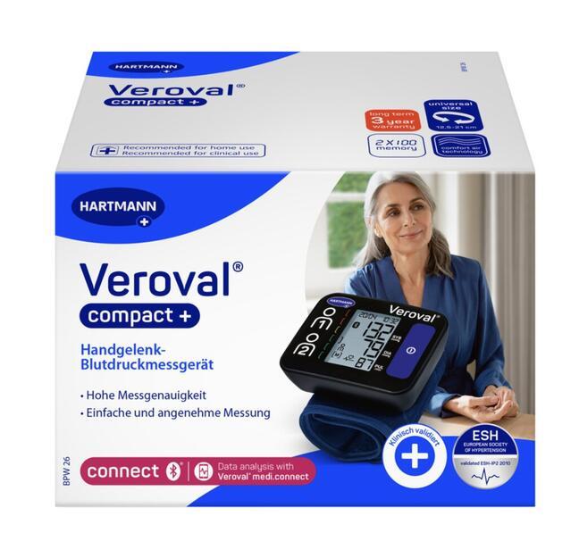 Veroval compact connect wrist blood pressure monitor