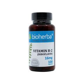 Vitamín B2 (riboflavín) 16 mg