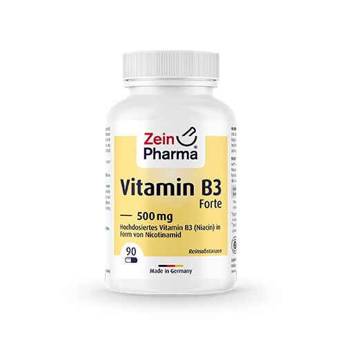 Vitamín B3 Forte (niacín) 500 mg