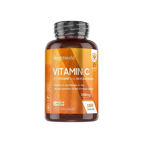 Vitamín C 1000 mg + šípky + bioflavonoidy