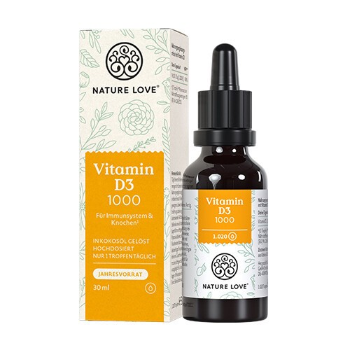 Vitamín D3 1000 IU - kvapky