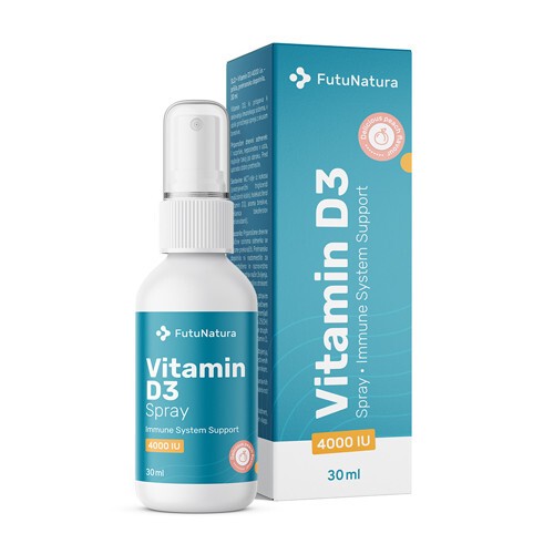 Vitamine D3 4000 IE - spray