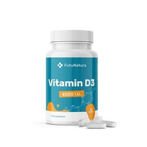 D3 vitamīns, 4000 SV