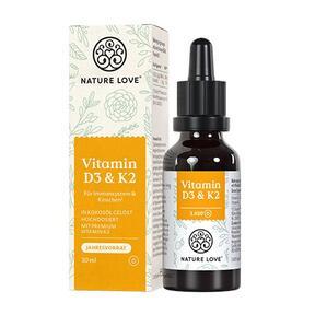 Vitamin D3 + K2, drops