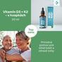 Vitamin D3 + K2 - v kapkách