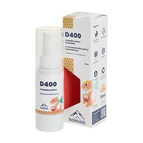 Vitamín D3 s kokosovým lejom pre dojčatá, 400 IU – sprej