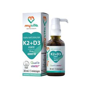 Vitamín K2 + D3 v kvapkách