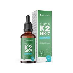 Vitamin K2 MK-7 200 μg - v kapkách