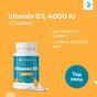 Vitamine D3, 4000 UI