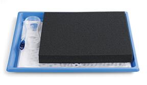 VivanoMed® Foam Cover Set XL - sterylny - 30 x 30 x 1,5 cm
