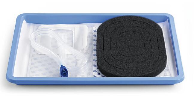 VivanoMed Foam krytie na rany tenké 26 x 15 x 1.6 cm 5 sad