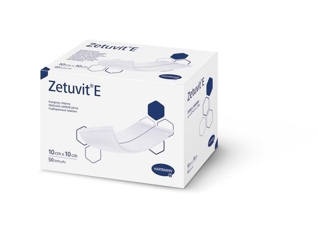 Zetuvit® E - mittesteriilne - 10x10 cm - 50 tk.