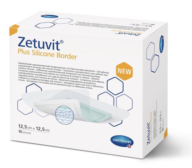 Zetuvit Plus Silicone Border 20cm x 25cm