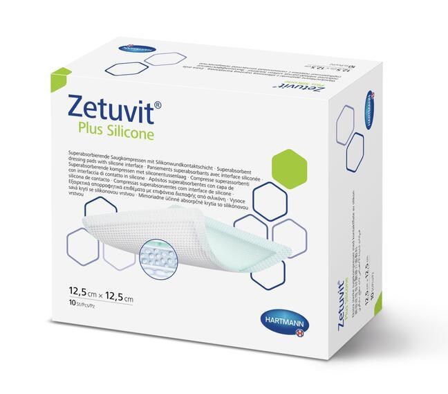 Zetuvit Plus Silikon 12,5cm x 12,5cm