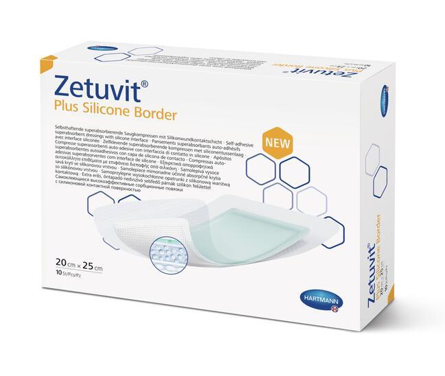 Zetuvit Plus silikona apmales 20cm x 25cm