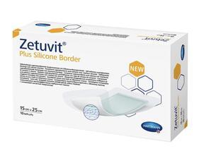 Zetuvit Plus silikonbård 15cm x 25cm