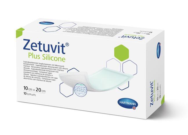 Zetuvit Plus silikone 10 cm x 20 cm