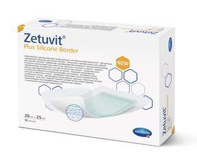 Zetuvit Plus silikonebort 20 cm x 25 cm