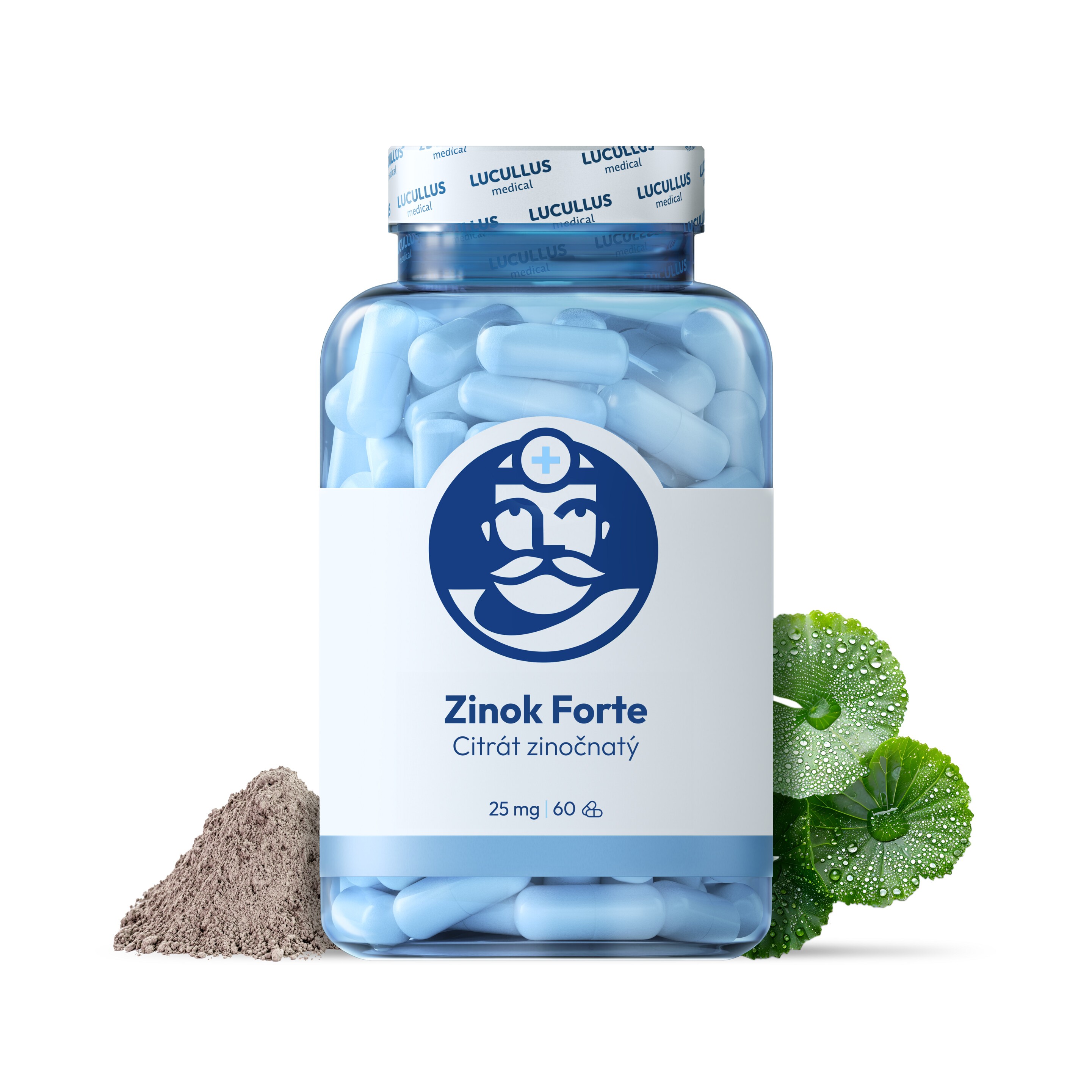 Zinc Forte Cinka citrāts Dr. Lucullus