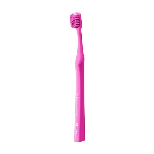 Ultra blød tandbørste, 6580 fibre - pink